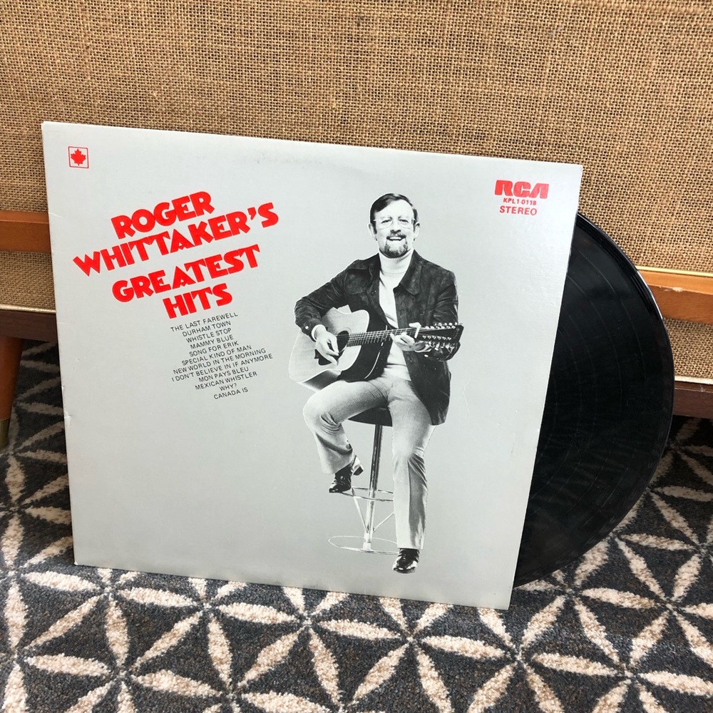 70's "Roger Whittaker's Greatest Hits" Album - 70's Compilation - Canada